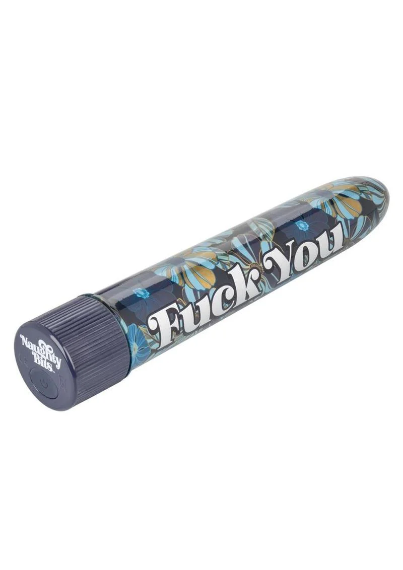 Naughty Bits "Fuck You" Personal Vibrator 10 Functions Memory Chip - Image 3