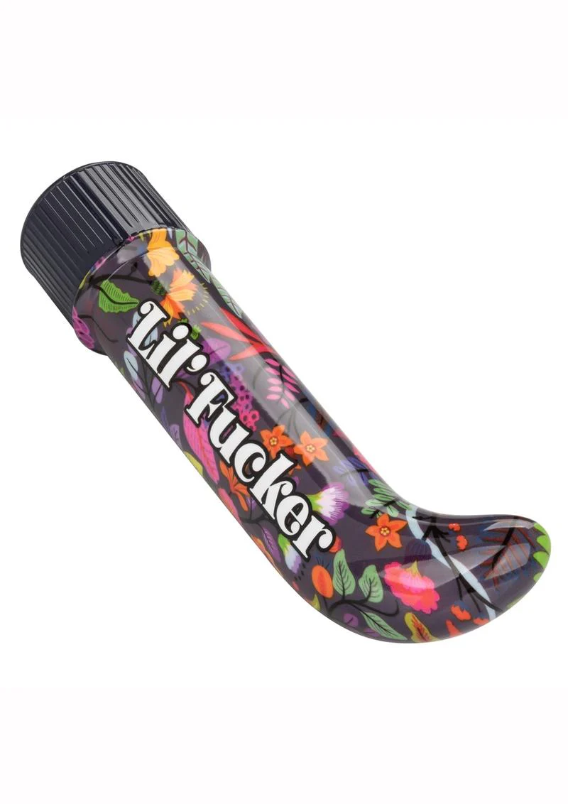 Naughty Bits Lil’ Fucker Mini G-Spot Vibrator with Audacious Graphics