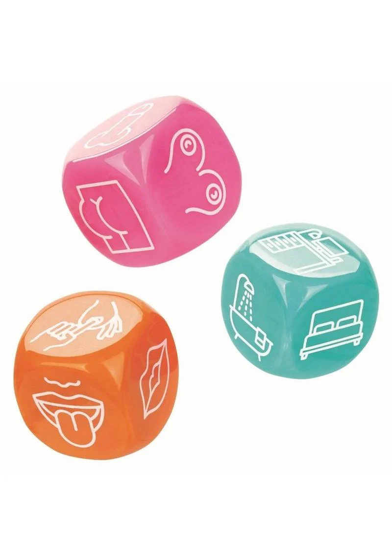 Naughty Bits Roll With It Icon-Based Sex Dice Game - Image 2
