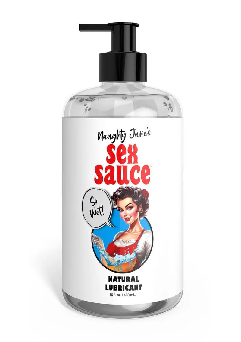 Naughty Jane’s Sex Sauce Natural Water Based Lubricant