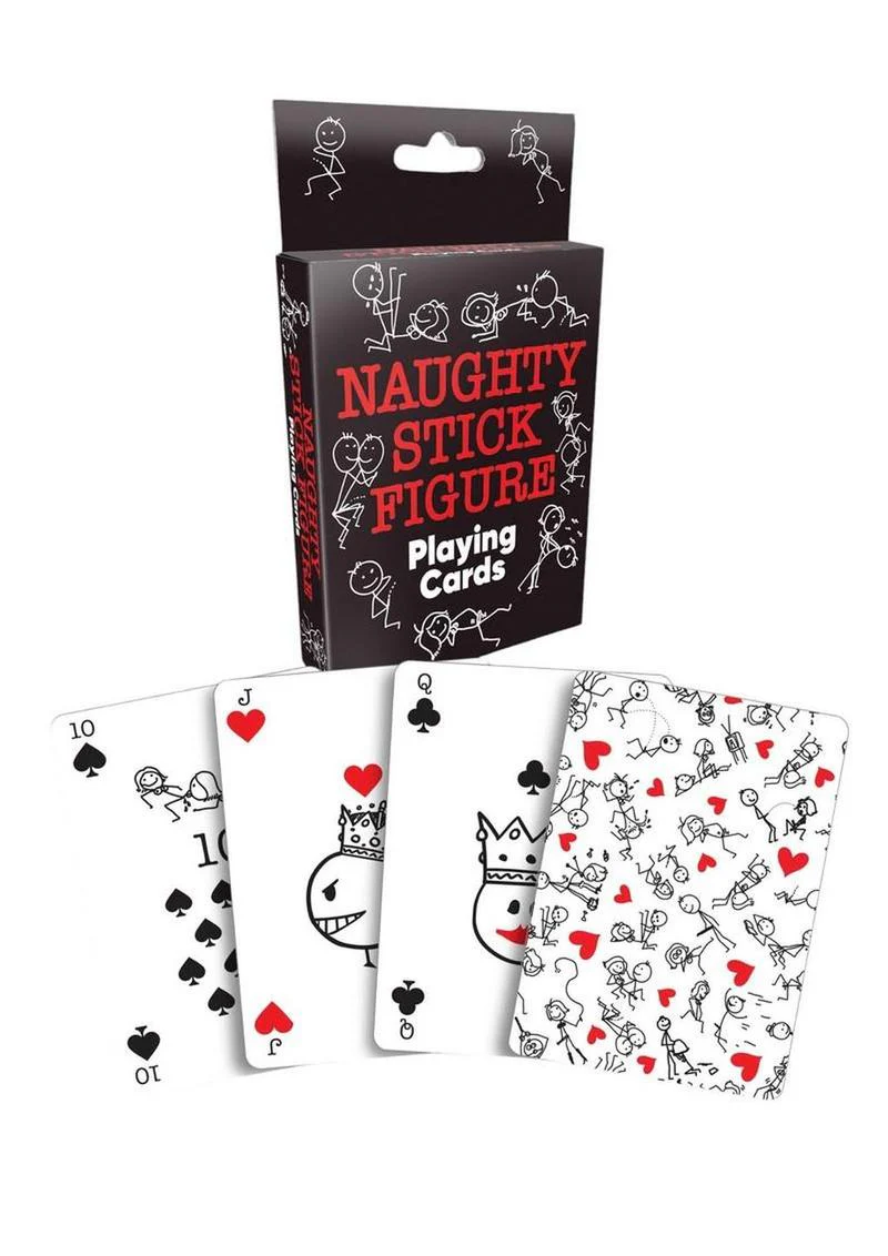 Naughty Stick Figure Playing Cards Play shenanigans - Image 2