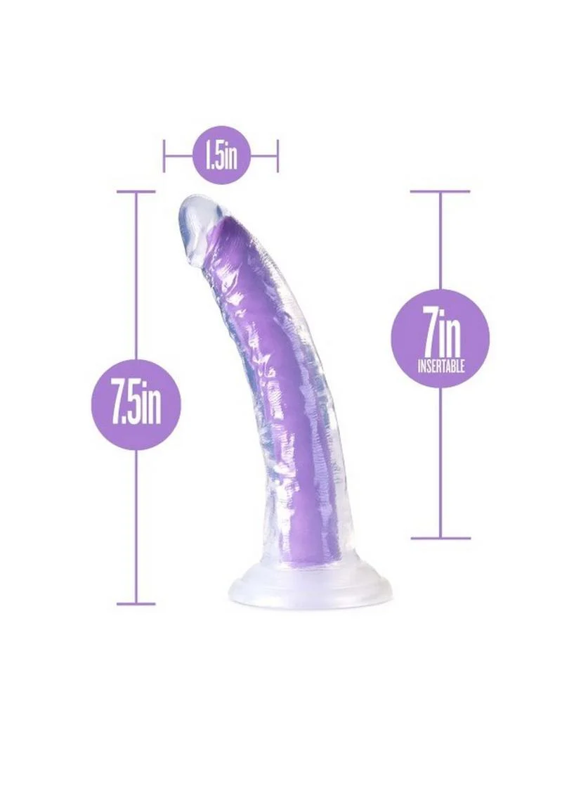Neo Elite Glow in the Dark 7 Inch Silicone Dual-Dense Dildo - Image 3