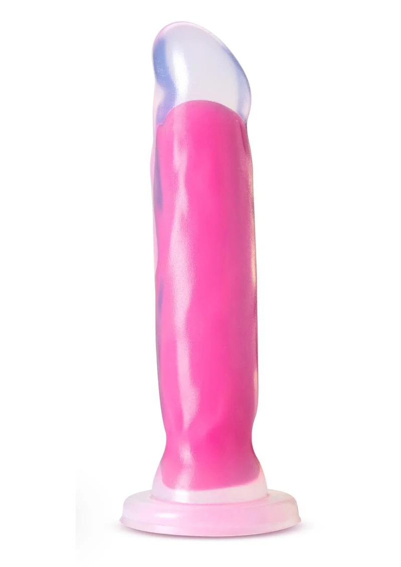 Neo Elite Glow in the Dark Marquee Silicone Dildo 8 Inch