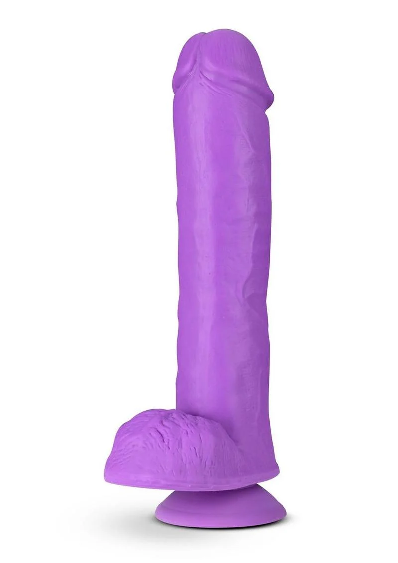 Neo Elite Silicone Dual Density Cock with Balls