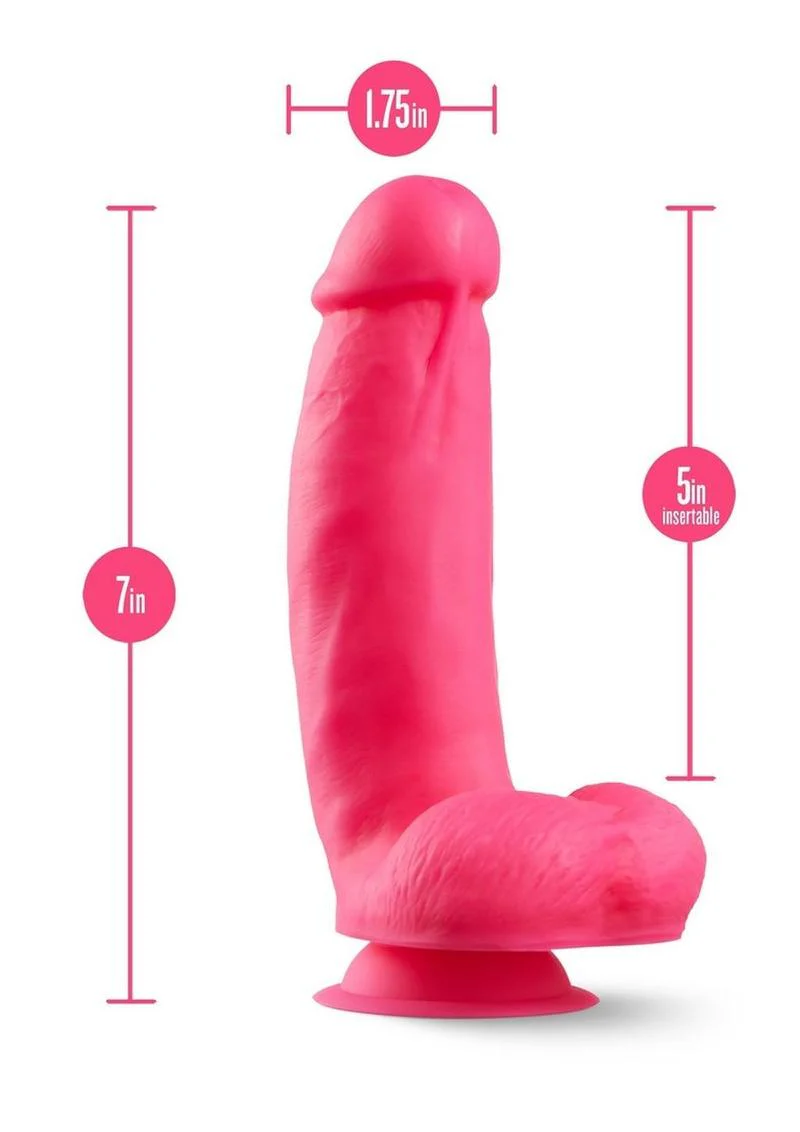 Neo Elite Silicone Dual Density Cock with Balls - Image 18