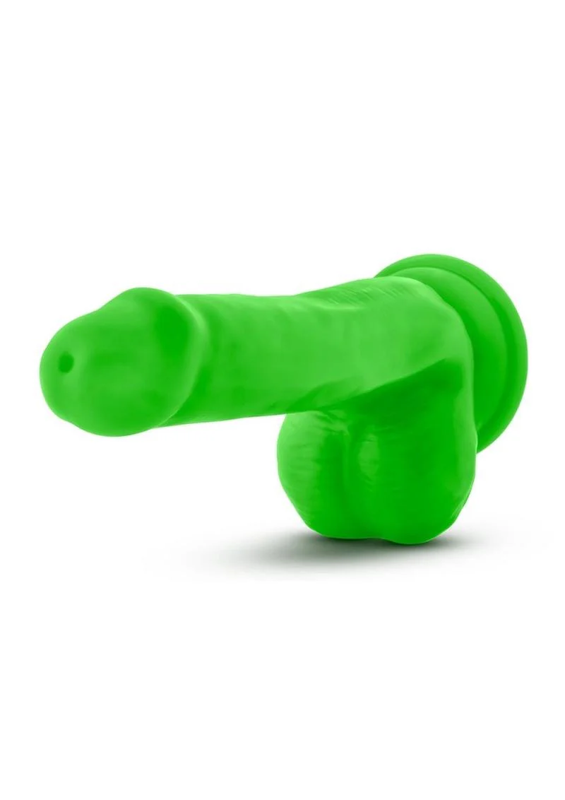 Neo Elite Silicone Dual Density Cock with Balls - Image 4