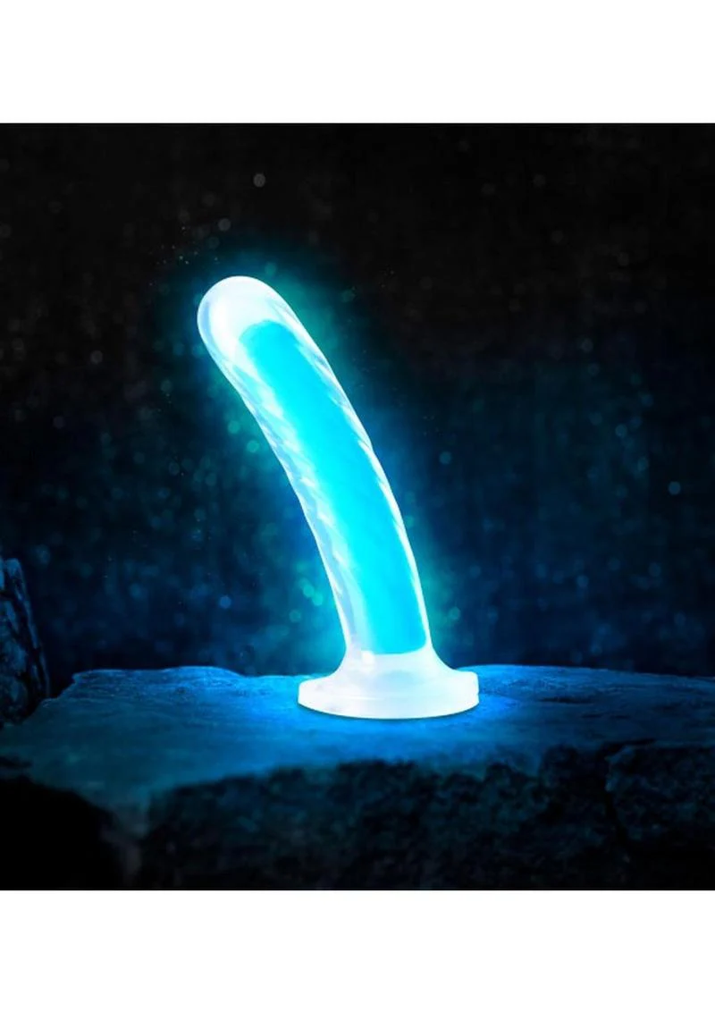 Neo Elite Tao Glow-In-The-Dark Dual-Density Silicone Dildo - Image 2