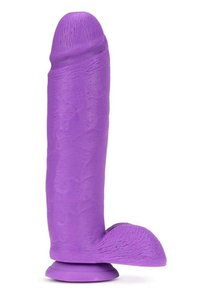 Neo Fragrance-Free Dual Density Dildo With Balls - Image 2