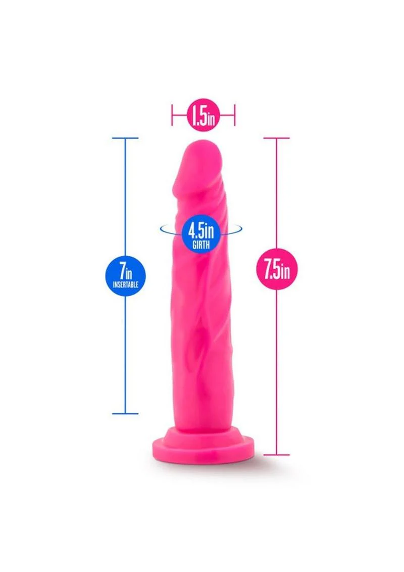 Neo Fragrance-Free Dual Density Dildo With Balls - Image 24
