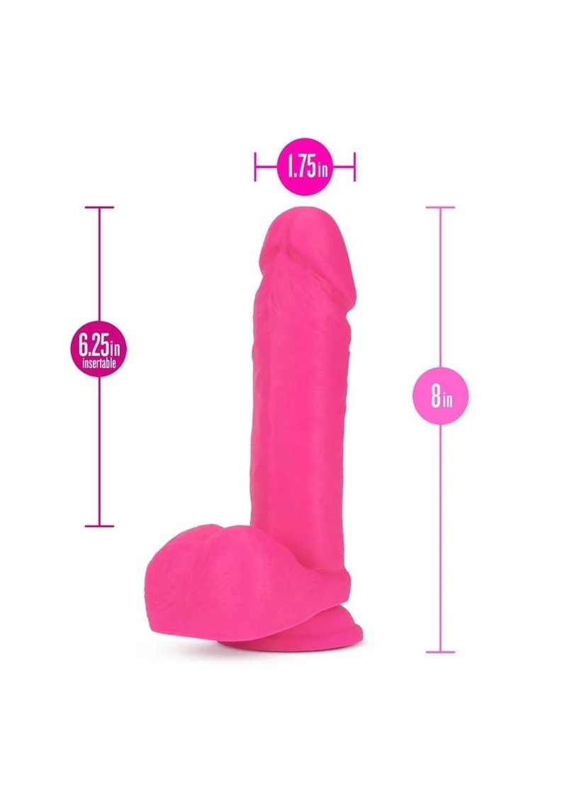 Neo Fragrance-Free Dual Density Dildo With Balls - Image 26