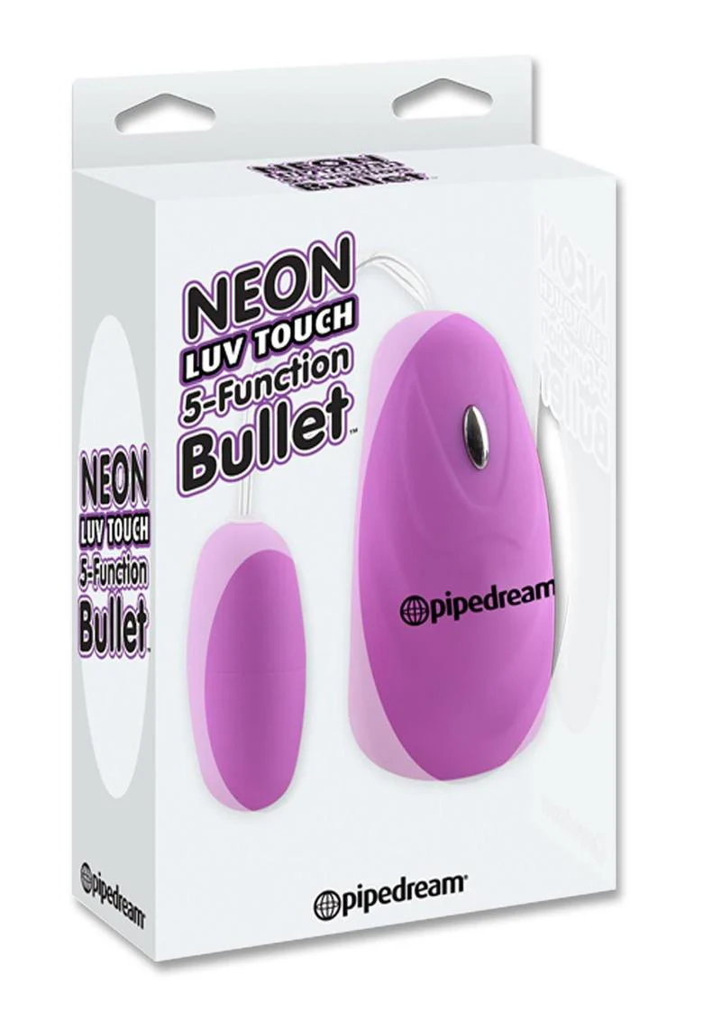 Neon Luv Touch Bullet Vibrator with Remote Control - Image 3