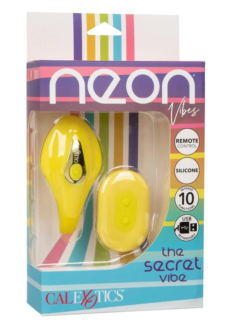 Neon Vibes The Secret Vibe Rechargeable Silicone Vibrator - Image 4