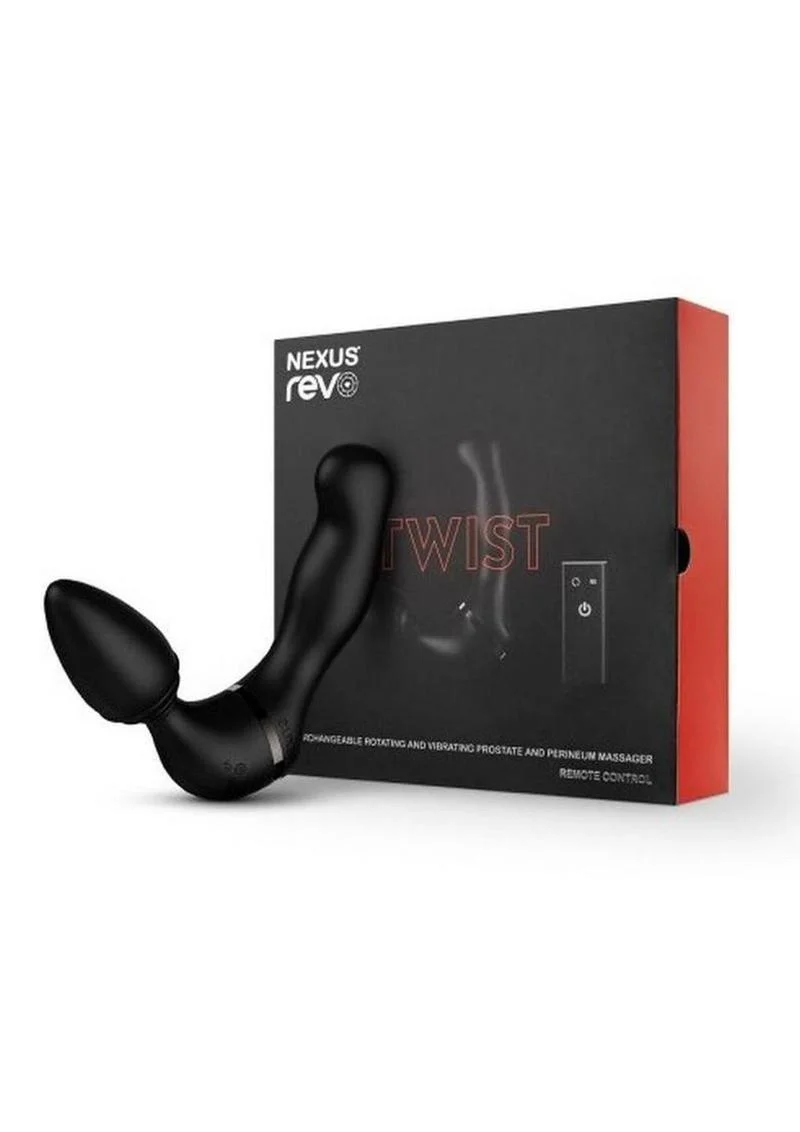 Nexus Revo Twist Rotating Dual Vibrator With Remote Control - Image 3