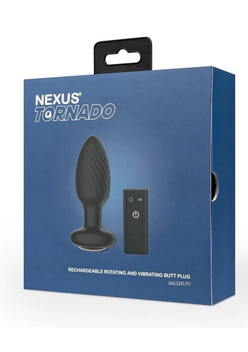 Nexus Tornado Medium Rotating and Vibrating Butt Plug - Image 4