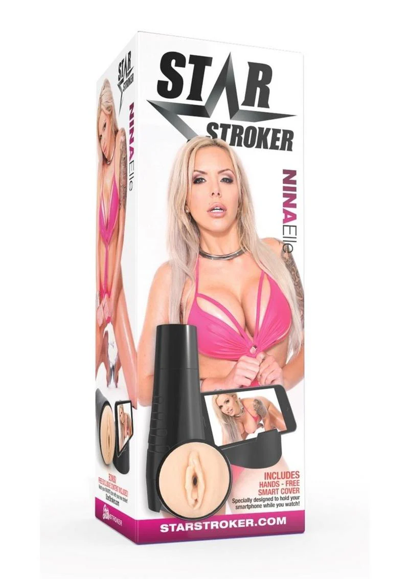 Nina Elle Star Stroker Pussy Stroker with Hands-Free Smart Cover - Image 4