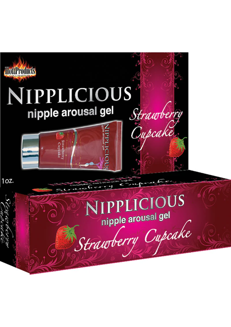 Nipplicious Strawberry Cupcake Nipple Arousal Gel - Image 2