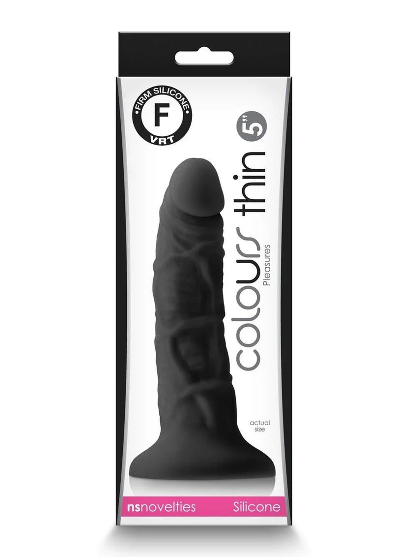 NS Novelties Colours Thin Silicone Dildo With Insertable Length - Image 10