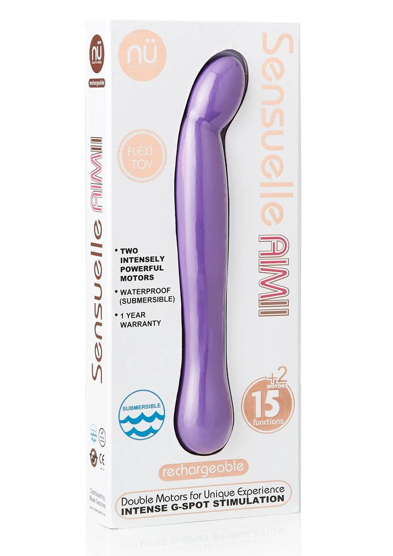 Nu Sensuelle Aimii Rechargeable Dual Motor Flexible G-Spot Vibrator - Image 5