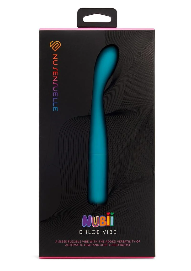 Nu Sensuelle Chloe Nubii Silicone Vibrator Heat and Turbo Boost - Image 4