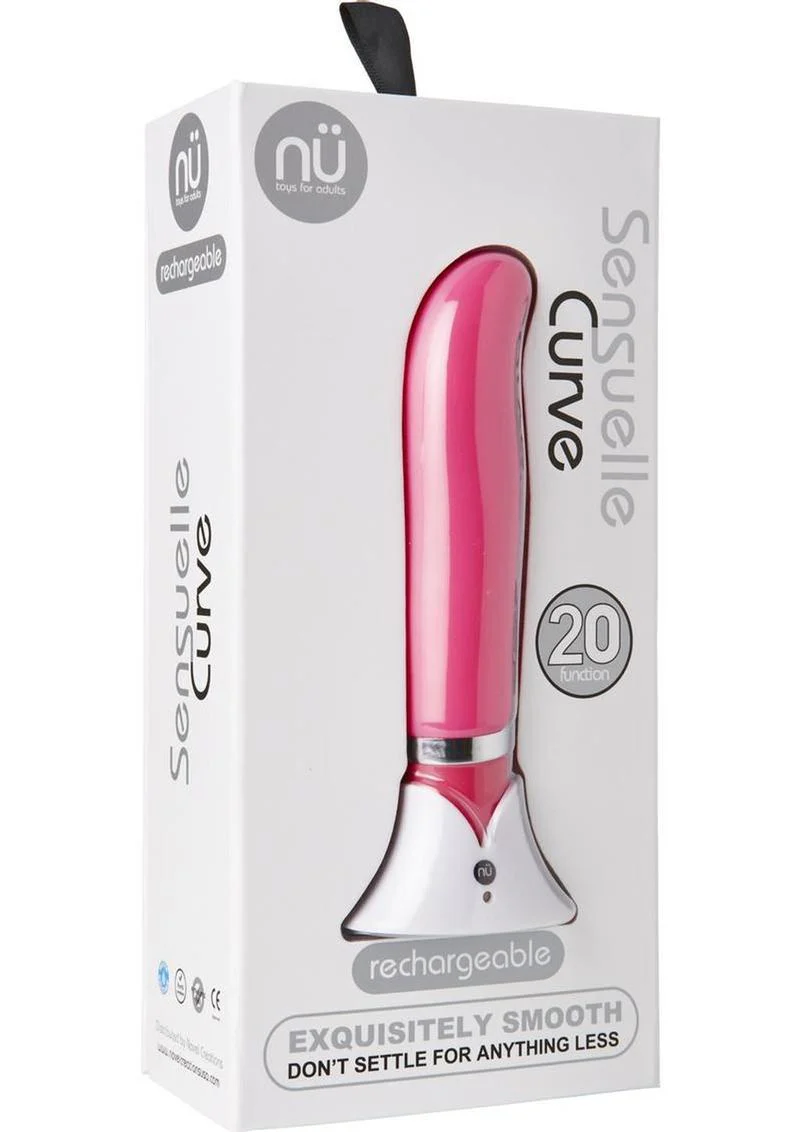 Nu Sensuelle Curve Rechargeable Silicone Vibrator 20 Functions - Image 4