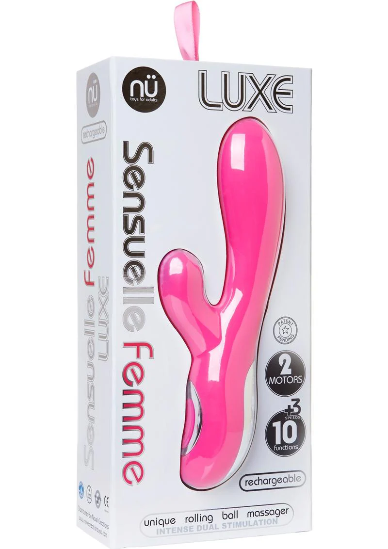 NU Sensuelle Femme Luxe Silicone Rabbit Vibrator - Image 4