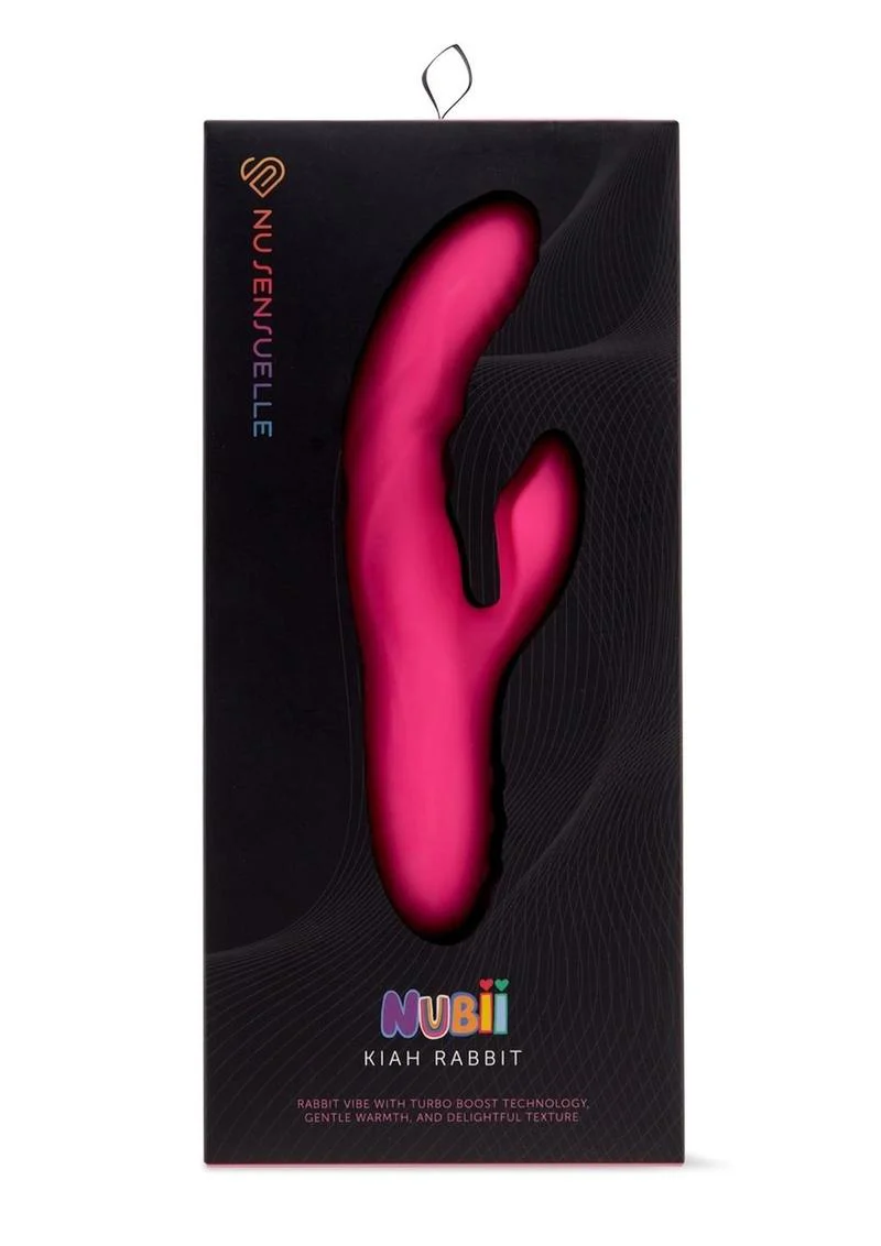 Nu Sensuelle Nubii Kiah Rabbit Rechargeable Silicone Rabbit Vibrator - Image 9