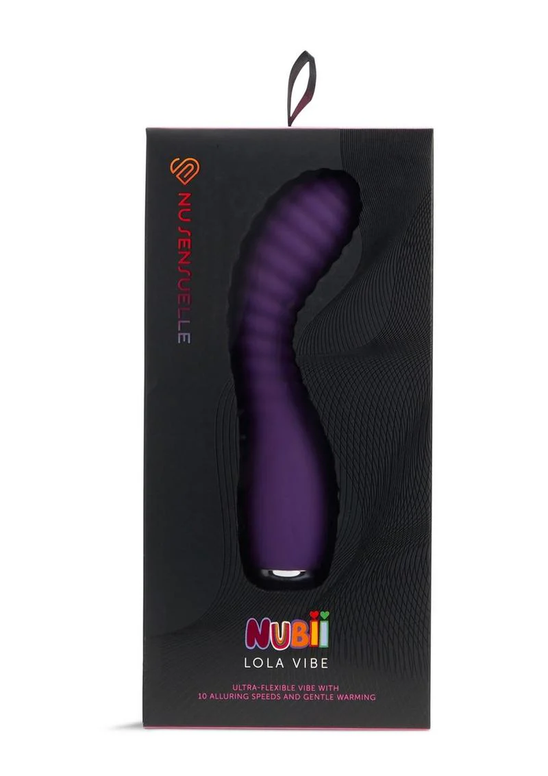 Nu Sensuelle Nubii Lola Vibe Flexible Rechargeable Warming Vibrator - Image 7