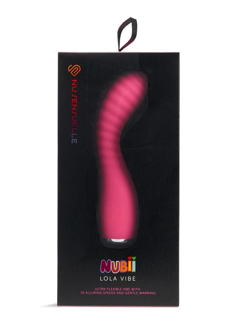 Nu Sensuelle Nubii Lola Vibe Flexible Rechargeable Warming Vibrator - Image 8
