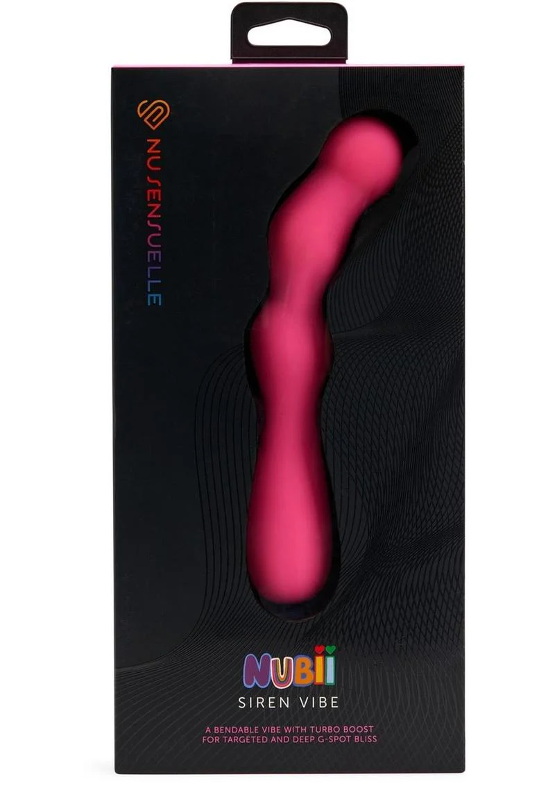 Nu Sensuelle Siren Nubii Bendable G-Spot Vibrator Turbo Boost - Image 11