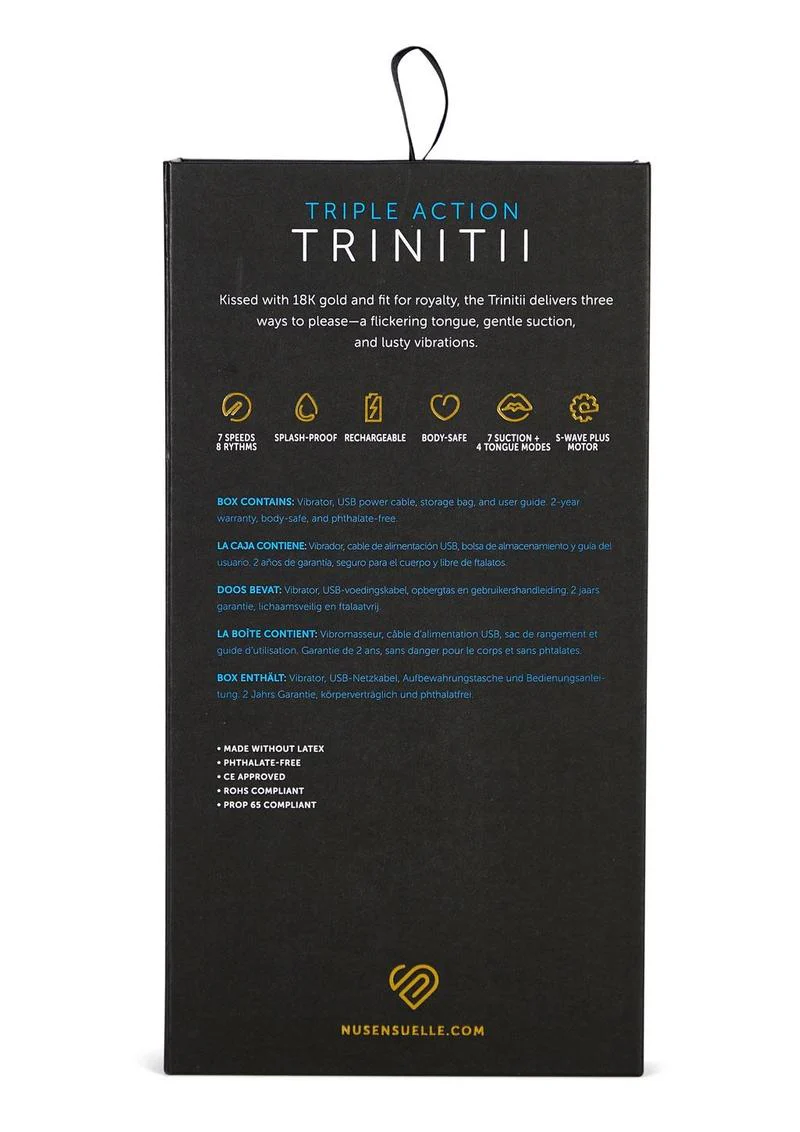 Nu Sensuelle Trinitii Triple Action Suction And Flickering Tongue - Image 4