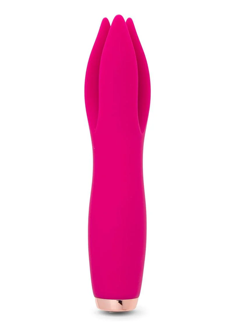 Nu Sensuelle Tulip Multi-Play Clitoral Stimulator Silicone Vibrator