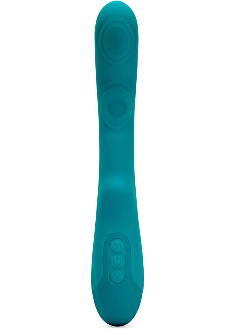 Nu Sensuelle Vivi Rechargeable Silicone Double Tapping Vibrator - Image 3