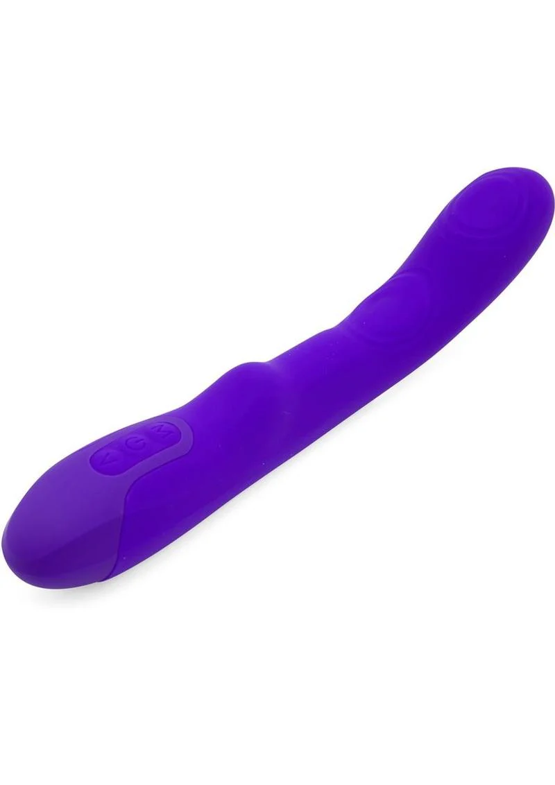 Nu Sensuelle Vivi Rechargeable Silicone Double Tapping Vibrator - Image 5