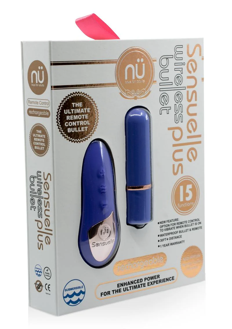 Nu Sensuelle Wireless Bullet Plus with Remote Control Vibrators - Image 3