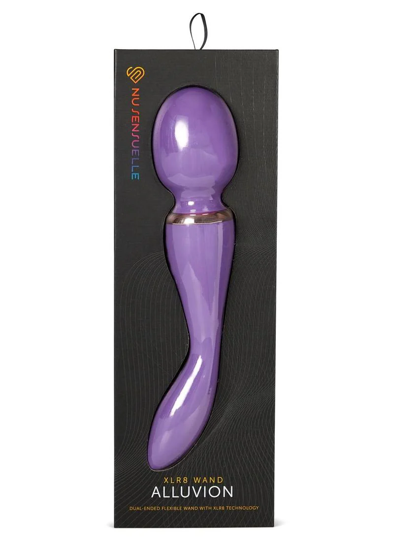 Nu Sensuelle XLR8 Alluvion Silicone Rechargeable Massage Wands - Image 8