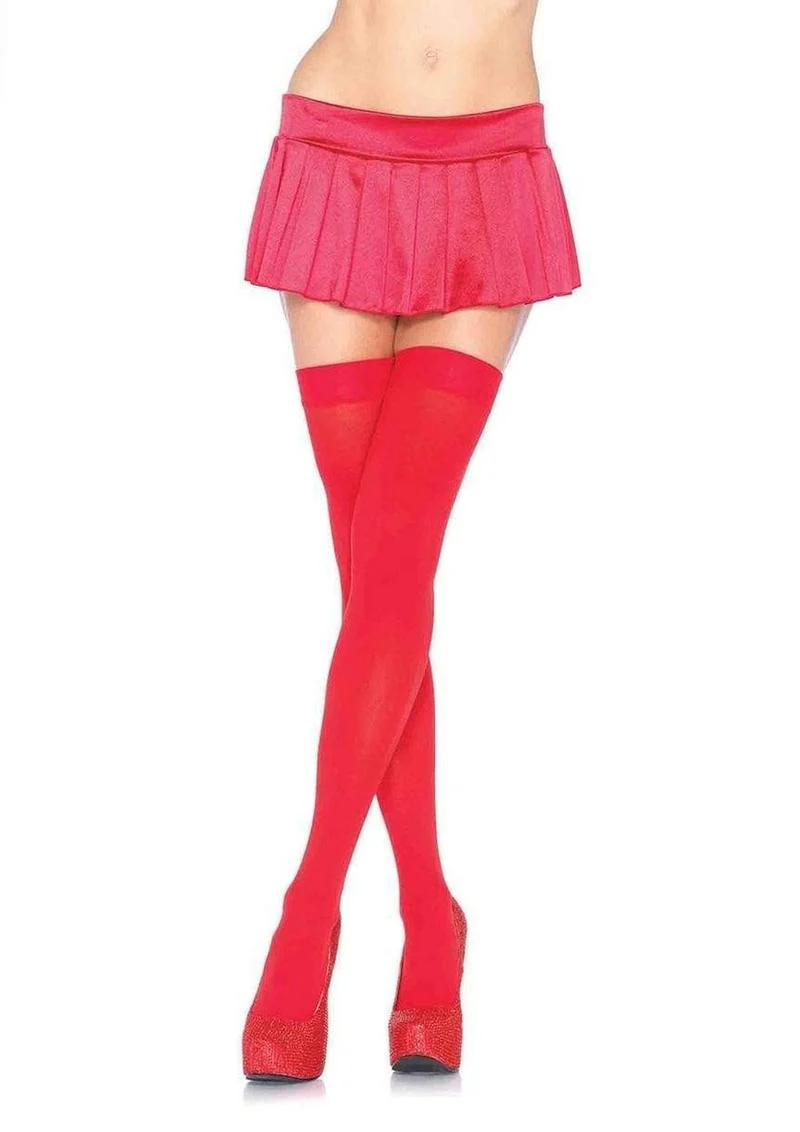 Nylon Thigh Highs - Image 2