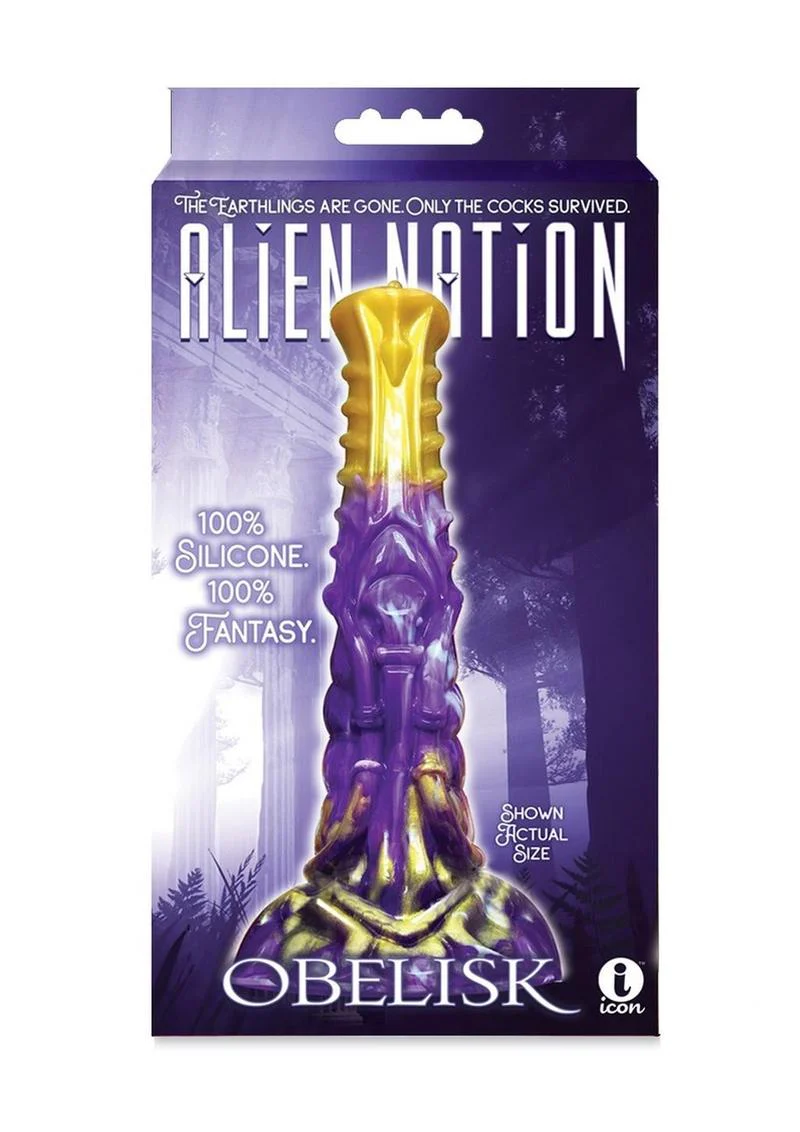 Obelisk Silicone Dildo Fantasy Design - Image 2