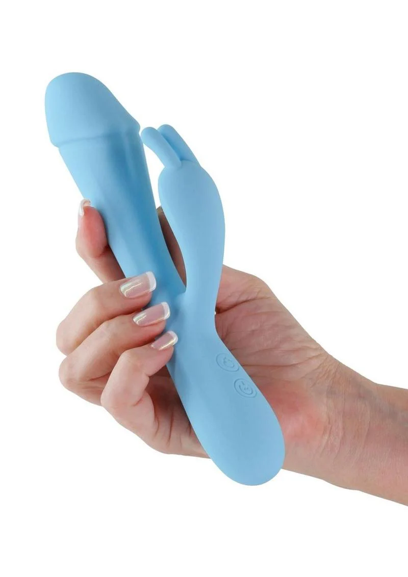 Obsessions Scarlett Rechargeable Silicone Rabbit Vibrator - Image 4