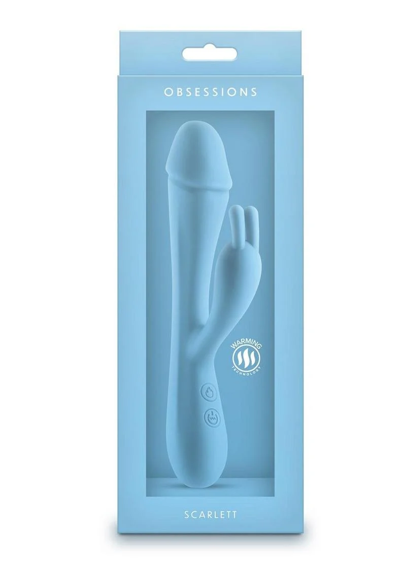 Obsessions Scarlett Rechargeable Silicone Rabbit Vibrator - Image 8