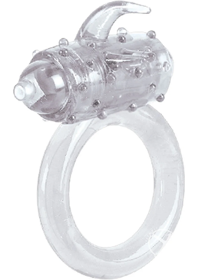 One Touch Flicker Vibrating Cock Ring With One Touch