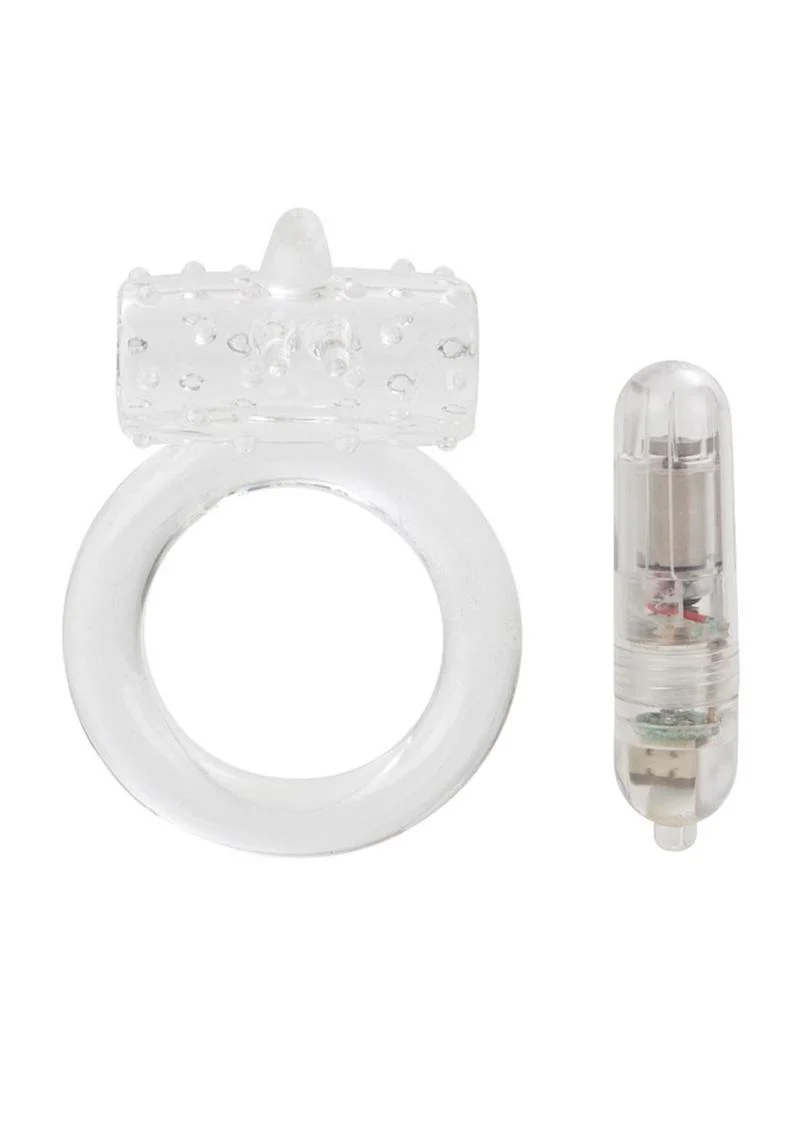 One Touch Flicker Vibrating Cock Ring With One Touch - Image 3