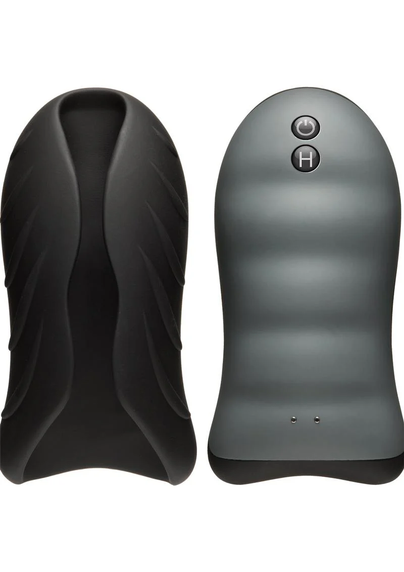 OptiMALE SecondSKYN Silicone Warming Vibrating Stroker
