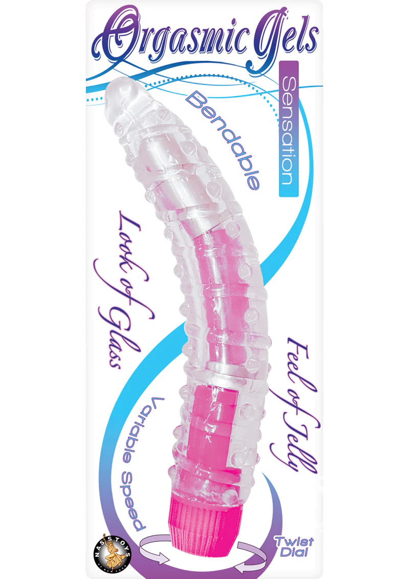 Orgasmic Gels Sensation Bendable Vibrator Variable Speed Jelly Toy - Image 3