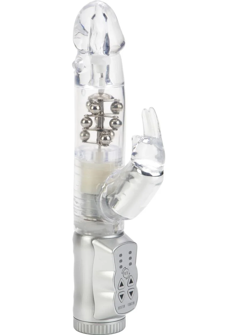 Original Jack Rabbit Beaded Purple Rabbit Vibrator - Image 4