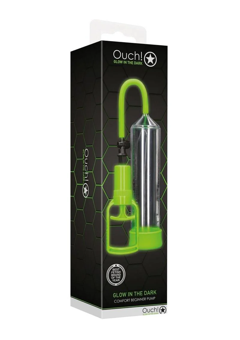 Ouch! Glow in the Dark Comfort Beginner Fun and Easy Suction Pump - Image 3