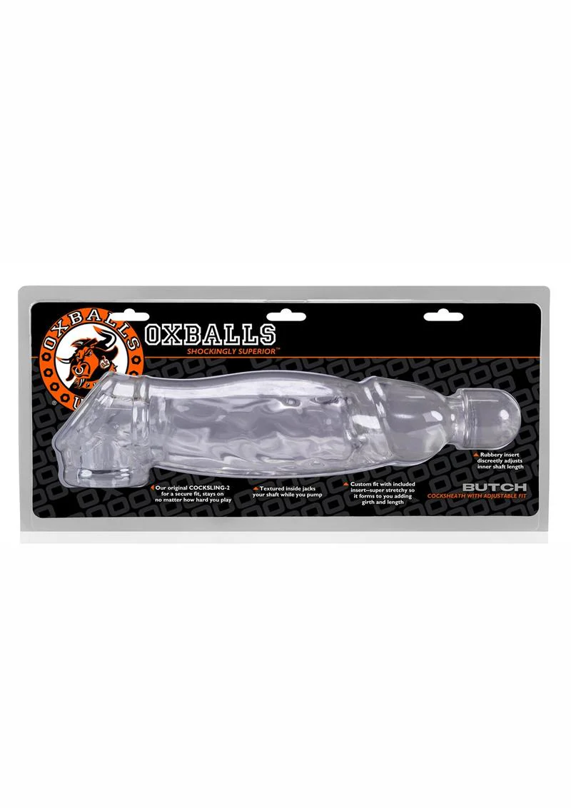 Oxballs Butch Cock Sheath With Body Safe Material Penis Extender - Image 8