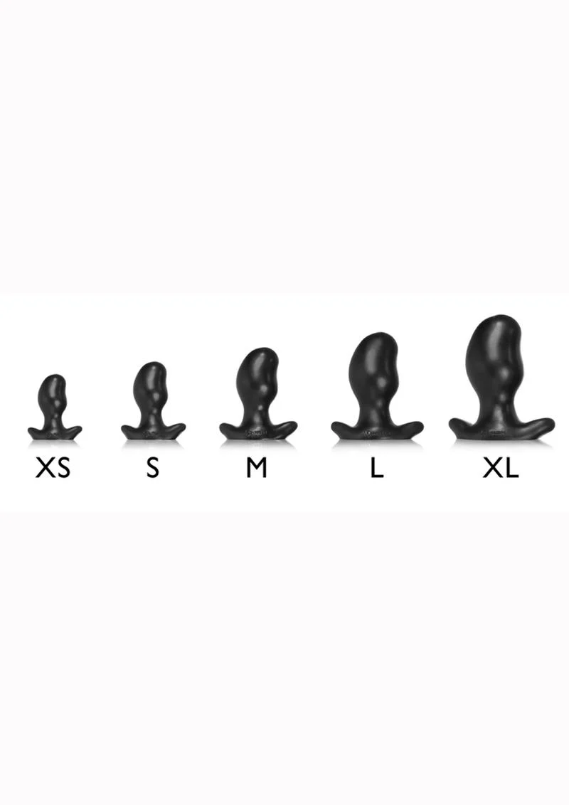 Oxballs Ergo Silicone Butt Plug Set Platinum Swirl - Image 13