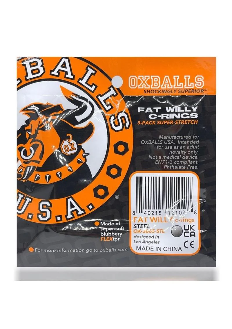 OXBALLS Fat Willy Jumbo Super Stretch Cock Rings - Image 15