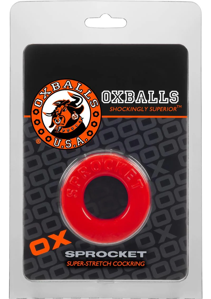 Oxballs OX Sprocket Super Stretch Cock Ring - Image 10