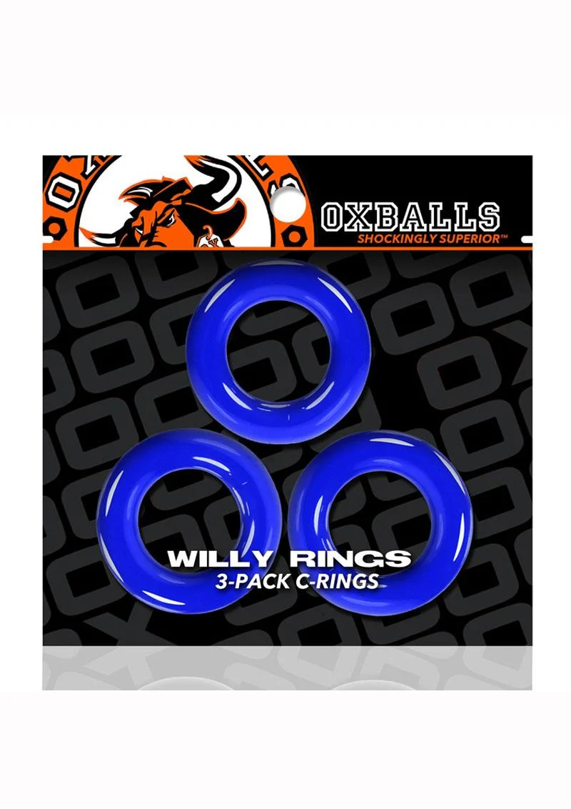 Oxballs Willy Rings 3-Pack Cock Rings For Enhanced Performance - Image 8